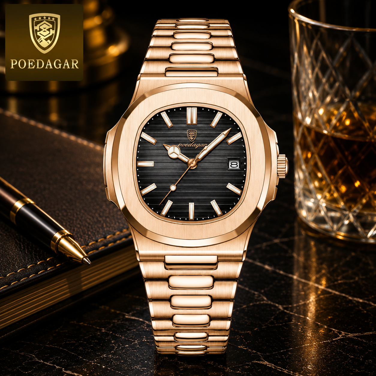Montre de luxe - POEDAGAR 613