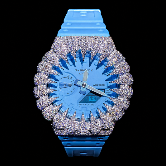 Boitier Casio G-Shock GA2100 Moissanite VVS1 - RichesWatch