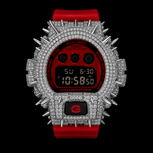 Boitier Casio G-Shock DW6900 Thorns VVS 1 Silver925